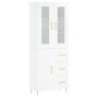 High glossy white plywood sideboard 69.5x34x180 cm by vidaXL, Sideboards - Ref: Foro24-3198459, Price: 204,34 €, Discount: %