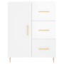 High glossy white plywood sideboard 69.5x34x180 cm by vidaXL, Sideboards - Ref: Foro24-3198459, Price: 204,34 €, Discount: %