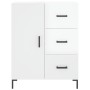 High glossy white plywood sideboard 69.5x34x180 cm by vidaXL, Sideboards - Ref: Foro24-3198467, Price: 193,99 €, Discount: %