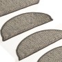 Self-adhesive sisal stair mat 15 pcs anthracite 65x21x4cm by vidaXL, Stair mats - Ref: Foro24-326872, Price: 88,55 €, Discoun...