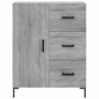 Aparador alto madera contrachapada gris sonoma 69,5x34x180 cm de vidaXL, Aparadores - Ref: Foro24-3198471, Precio: 179,21 €, ...