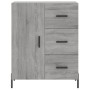 High sideboard sonoma gray plywood 69.5x34x180 cm by vidaXL, Sideboards - Ref: Foro24-3198479, Price: 189,99 €, Discount: %