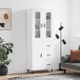 Tall white plywood sideboard 69.5x34x180 cm by vidaXL, Sideboards - Ref: Foro24-3198481, Price: 181,99 €, Discount: %