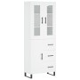 Tall white plywood sideboard 69.5x34x180 cm by vidaXL, Sideboards - Ref: Foro24-3198489, Price: 190,07 €, Discount: %