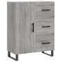 Aparador alto madera contrachapada gris sonoma 69,5x34x180 cm de vidaXL, Aparadores - Ref: Foro24-3198495, Precio: 184,19 €, ...