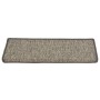 Self-adhesive stair mat 15 units gray beige 65x21x4cm by vidaXL, Stair mats - Ref: Foro24-326906, Price: 110,62 €, Discount: %