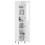 Aparador alto madera contrachapada blanco 34,5x34x180 cm de vidaXL, Aparadores - Ref: Foro24-3199185, Precio: 114,45 €, Descu...