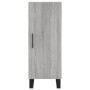 Aparador alto madera contrachapada gris Sonoma 34,5x34x180 cm de vidaXL, Aparadores - Ref: Foro24-3199199, Precio: 121,99 €, ...