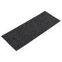 Self-adhesive stair mat 15 pcs black 60x25 cm by vidaXL, Stair mats - Ref: Foro24-326914, Price: 34,46 €, Discount: %