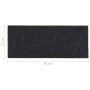 Self-adhesive stair mat 15 pcs black 60x25 cm by vidaXL, Stair mats - Ref: Foro24-326914, Price: 34,46 €, Discount: %