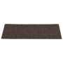 Alfombrilla autoadhesiva escalera 15 uds marrón oscuro 60x25 cm de vidaXL, Alfombrillas para escalones - Ref: Foro24-326919, ...