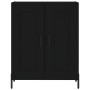 Schwarzes Sideboard aus Holzwerkstoff, 69,5 x 34 x 90 cm von vidaXL, Sideboards - Ref: Foro24-830205, Preis: 95,05 €, Rabatt: %