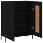 Aparador de madera de ingeniería negro 69,5x34x90 cm de vidaXL, Aparadores - Ref: Foro24-830205, Precio: 97,89 €, Descuento: %