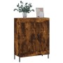 Aparador de madera de ingeniería roble ahumado 69,5x34x90 cm de vidaXL, Aparadores - Ref: Foro24-830209, Precio: 60,39 €, Des...