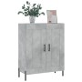 Aparador de madera de ingeniería gris hormigón 69,5x34x90 cm de vidaXL, Aparadores - Ref: Foro24-830208, Precio: 80,26 €, Des...