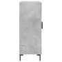 Aparador de madera de ingeniería gris hormigón 69,5x34x90 cm de vidaXL, Aparadores - Ref: Foro24-830200, Precio: 76,94 €, Des...