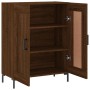 Aparador de madera de ingeniería marrón roble 69,5x34x90 cm de vidaXL, Aparadores - Ref: Foro24-830203, Precio: 78,94 €, Desc...