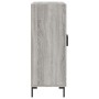 Aparador de madera de ingeniería gris Sonoma 69,5x34x90 cm de vidaXL, Aparadores - Ref: Foro24-830202, Precio: 78,58 €, Descu...