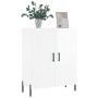 Aparador de madera contrachapada blanco brillante 69,5x34x90 cm de vidaXL, Aparadores - Ref: Foro24-830206, Precio: 66,99 €, ...