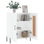 Aparador de madera contrachapada blanco brillante 69,5x34x90 cm de vidaXL, Aparadores - Ref: Foro24-830206, Precio: 66,99 €, ...