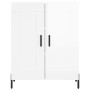 Glossy white plywood sideboard 69.5x34x90 cm by vidaXL, Sideboards - Ref: Foro24-830206, Price: 90,28 €, Discount: %