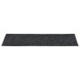 Alfombrilla autoadhesiva escalera 15 uds negro 76x20 cm de vidaXL, Alfombrillas para escalones - Ref: Foro24-326926, Precio: ...