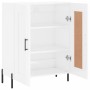 Glossy white plywood sideboard 69.5x34x90 cm by vidaXL, Sideboards - Ref: Foro24-830206, Price: 90,28 €, Discount: %