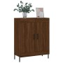 Aparador de madera de ingeniería marrón roble 69,5x34x90 cm de vidaXL, Aparadores - Ref: Foro24-830211, Precio: 84,74 €, Desc...