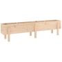 Raised garden bed made of solid pine wood 160x30x38 cm by vidaXL, Pots and planters - Ref: Foro24-825191, Price: 64,92 €, Dis...