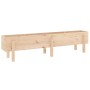 Raised garden bed made of solid pine wood 160x30x38 cm by vidaXL, Pots and planters - Ref: Foro24-825191, Price: 64,92 €, Dis...