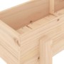 Raised garden bed made of solid pine wood 160x30x38 cm by vidaXL, Pots and planters - Ref: Foro24-825191, Price: 64,92 €, Dis...