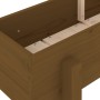 Raised garden bed pine wood honey brown 160x30x38 cm by vidaXL, Pots and planters - Ref: Foro24-825194, Price: 113,62 €, Disc...