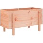 Raised garden bed made of solid Douglas fir wood 101x50x57 cm by vidaXL, Pots and planters - Ref: Foro24-825217, Price: 88,73...