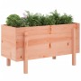 Raised garden bed made of solid Douglas fir wood 101x50x57 cm by vidaXL, Pots and planters - Ref: Foro24-825217, Price: 88,73...