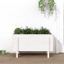 Raised garden bed solid white pine wood 101x50x57cm by vidaXL, Pots and planters - Ref: Foro24-825213, Price: 69,70 €, Discou...