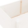 Raised garden bed solid white pine wood 101x50x57cm by vidaXL, Pots and planters - Ref: Foro24-825213, Price: 69,70 €, Discou...