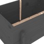 Raised garden bed solid gray pine wood 160x50x57 cm by vidaXL, Pots and planters - Ref: Foro24-825221, Price: 148,15 €, Disco...