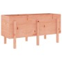 Raised garden bed solid wood Douglas fir 121x50x57 cm by vidaXL, Pots and planters - Ref: Foro24-825231, Price: 96,38 €, Disc...