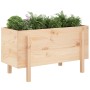 Raised garden bed solid pine wood 101x50x57 cm by vidaXL, Pots and planters - Ref: Foro24-825212, Price: 80,99 €, Discount: %