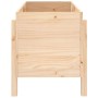 Raised garden bed solid pine wood 101x50x57 cm by vidaXL, Pots and planters - Ref: Foro24-825212, Price: 80,99 €, Discount: %