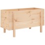 Raised garden bed solid pine wood 101x50x57 cm by vidaXL, Pots and planters - Ref: Foro24-825212, Price: 80,99 €, Discount: %