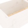 Raised garden bed solid white pine wood 121x50x57cm by vidaXL, Pots and planters - Ref: Foro24-825227, Price: 107,06 €, Disco...