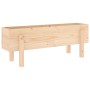 Raised garden bed solid pine wood 101x30x38 cm by vidaXL, Pots and planters - Ref: Foro24-825184, Price: 47,42 €, Discount: %