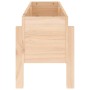 Raised garden bed solid pine wood 101x30x38 cm by vidaXL, Pots and planters - Ref: Foro24-825184, Price: 47,42 €, Discount: %