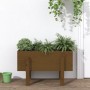 Honey brown solid pine wood planter 62x30x38 cm by vidaXL, Pots and planters - Ref: Foro24-825180, Price: 44,99 €, Discount: %