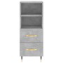 Concrete gray plywood sideboard 34.5x34x180 cm by vidaXL, Sideboards - Ref: Foro24-3189745, Price: 99,28 €, Discount: %