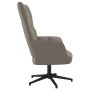 Sillón de relax de terciopelo gris claro de vidaXL, Sillones - Ref: Foro24-328095, Precio: 119,89 €, Descuento: %