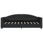 Black fabric sofa bed 90x190 cm by vidaXL, Beds and slatted bases - Ref: Foro24-354123, Price: 213,07 €, Discount: %