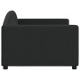 Black fabric sofa bed 90x190 cm by vidaXL, Beds and slatted bases - Ref: Foro24-354123, Price: 213,07 €, Discount: %