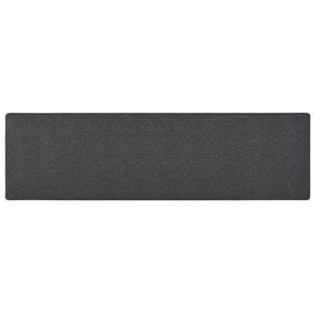 Alfombra de pasillo gris antracita 50x200 cm de vidaXL, Alfombras - Ref: Foro24-326960, Precio: 26,26 €, Descuento: %